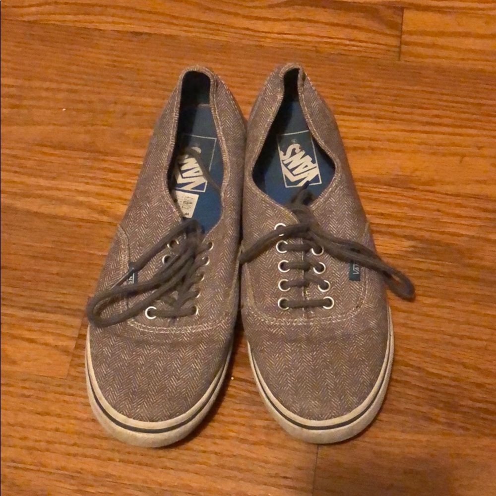 Grey vans